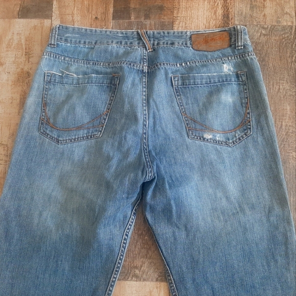 Billabong Other - Billabong EXCAVATOR RELAXED FIT DISTRESSED Jeans 36x32 Measures 37x29